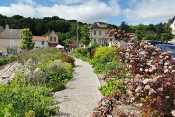 Aménagement de la Place de la République dans le centre-ville de Nexon