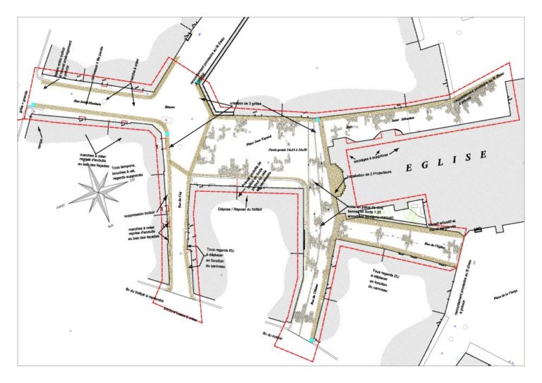 Plan paysagiste bourg -Magnac-Laval-ALUPA